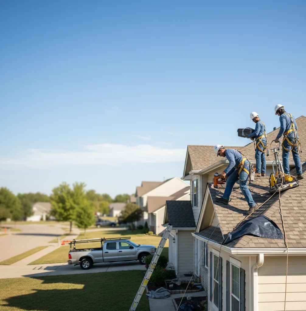 Flat Roof Repair in Markham, TX